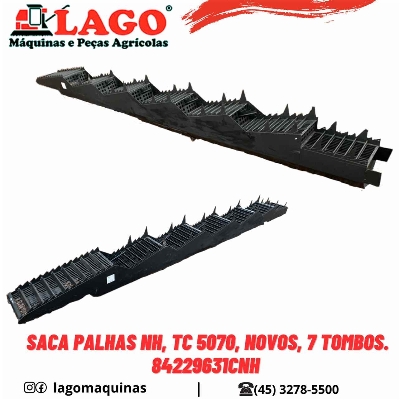 Saca Palhas NH 5070 7 tombos.