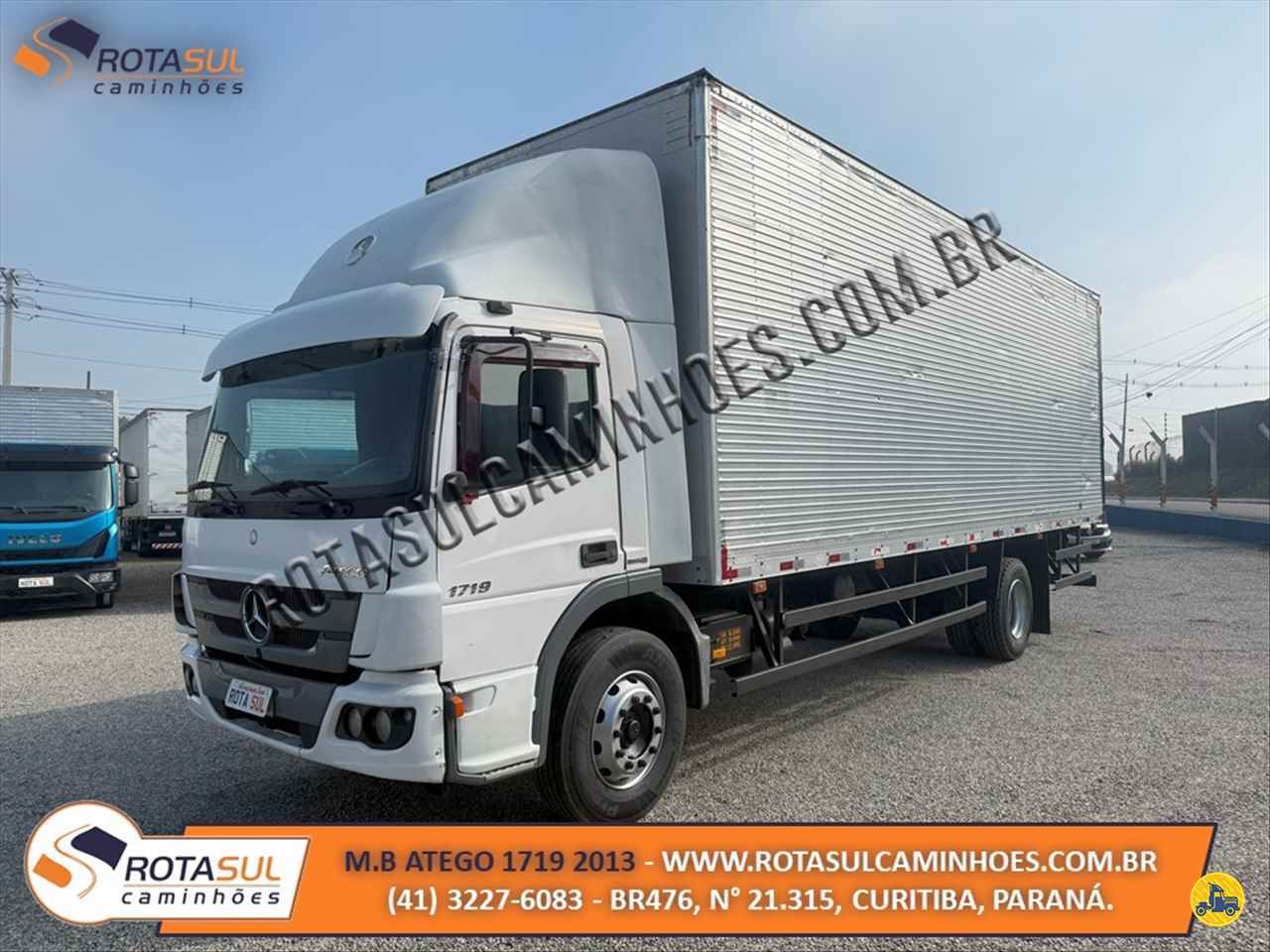 CAMINHAO MERCEDES-BENZ MB 1719 Baú Furgão Toco 4x2 Rota Sul Caminhões CURITIBA PARANÁ PR