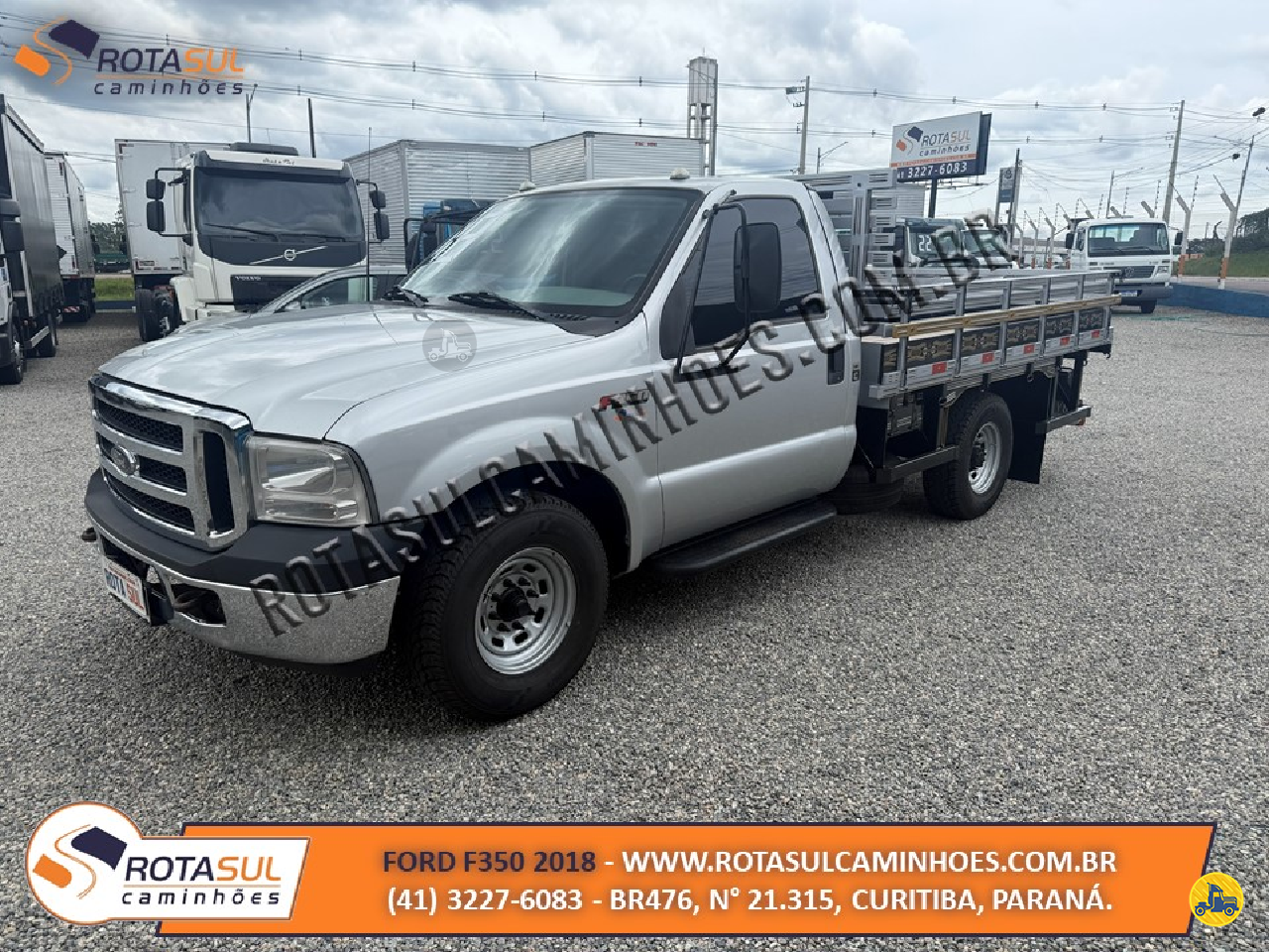 CAMINHAO FORD F350 Carga Seca 3/4 4x2 Rota Sul Caminhões CURITIBA PARANÁ PR