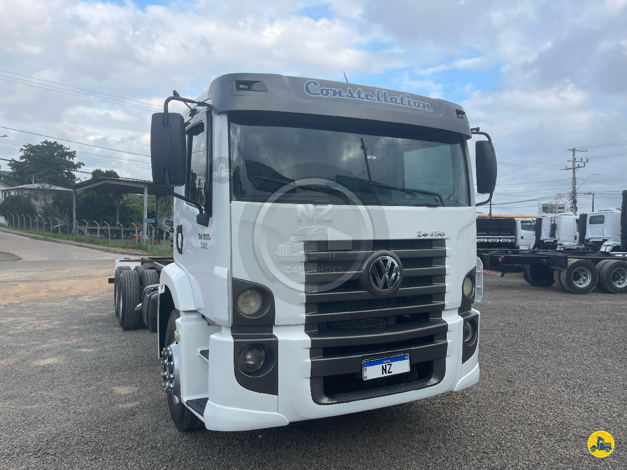 CAMINHAO VOLKSWAGEN VW 24250 Chassis Truck 6x2 NZ Veículos e Caminhões ICARA SANTA CATARINA SC