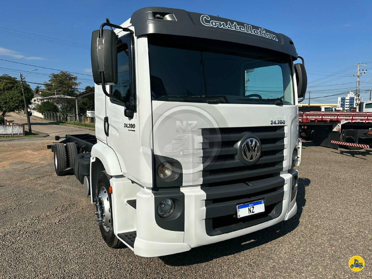 CAMINHAO VOLKSWAGEN VW 24280 Chassis Toco 4x2 NZ Veículos e Caminhões ICARA SANTA CATARINA SC