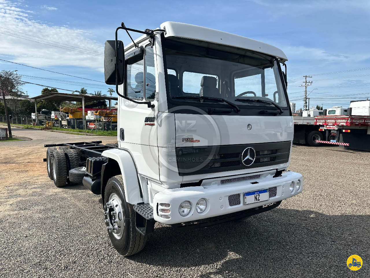 CAMINHAO MERCEDES-BENZ MB 2726 Chassis Truck 6x4 NZ Veículos e Caminhões ICARA SANTA CATARINA SC