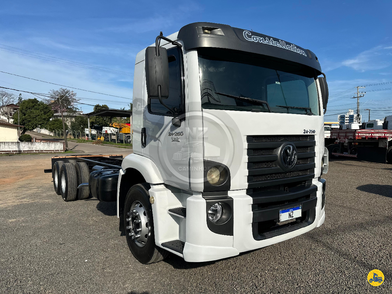 CAMINHAO VOLKSWAGEN VW 24250 Chassis Truck 6x2 NZ Veículos e Caminhões ICARA SANTA CATARINA SC