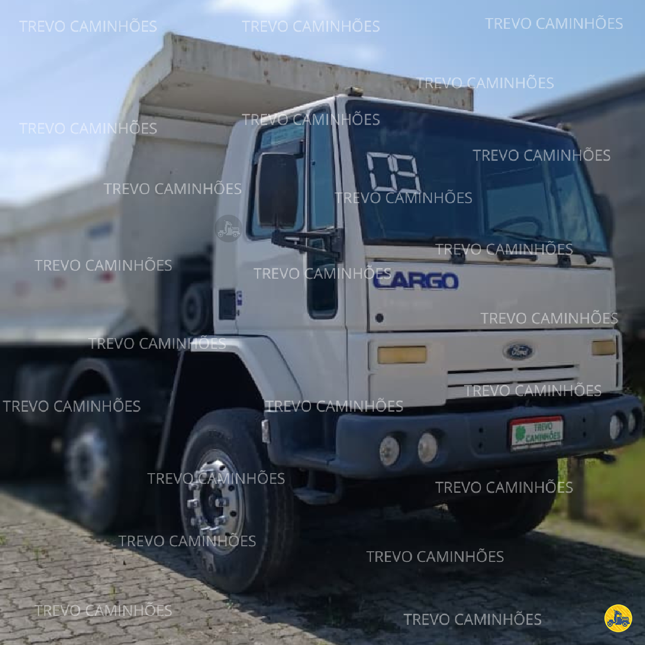 CAMINHAO FORD CARGO 2628 Caçamba Basculante BiTruck 8x4 Trevo Caminhões - AGB ITAJAI SANTA CATARINA SC