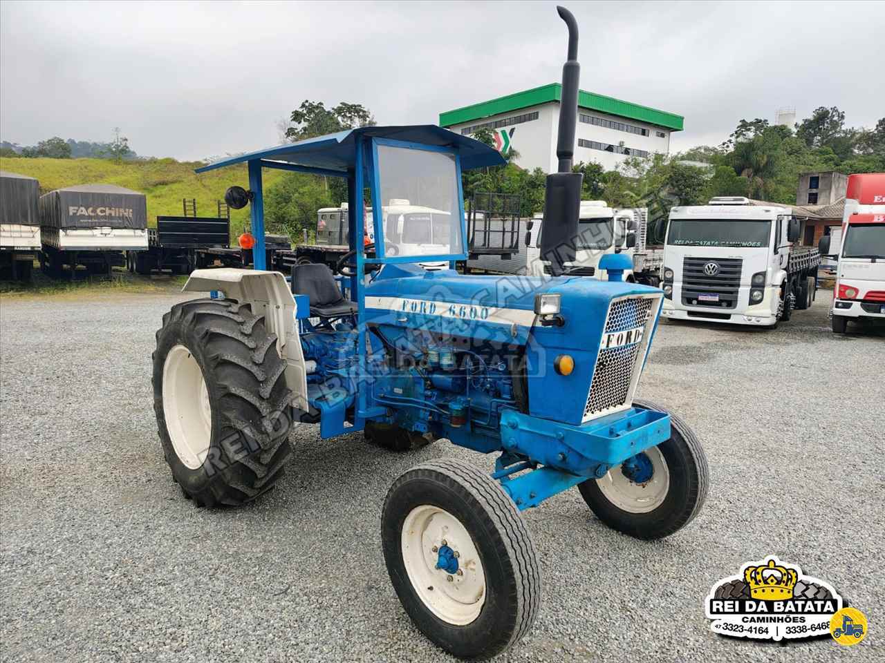 TRATOR FORD FORD 6600 Tração 4x2 Rei da Batata Caminhões BLUMENAU SANTA CATARINA SC
