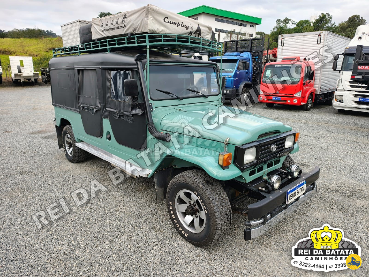 CARRO TOYOTA Bandeirantes CD 4.0 Rei da Batata Caminhões BLUMENAU SANTA CATARINA SC