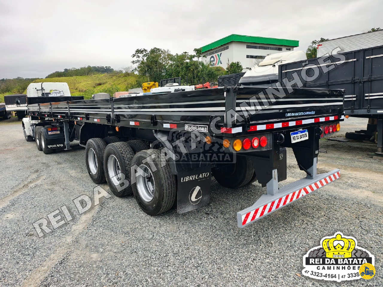 CARRETA SEMI-REBOQUE CARGA SECA Rei da Batata Caminhões BLUMENAU SANTA CATARINA SC