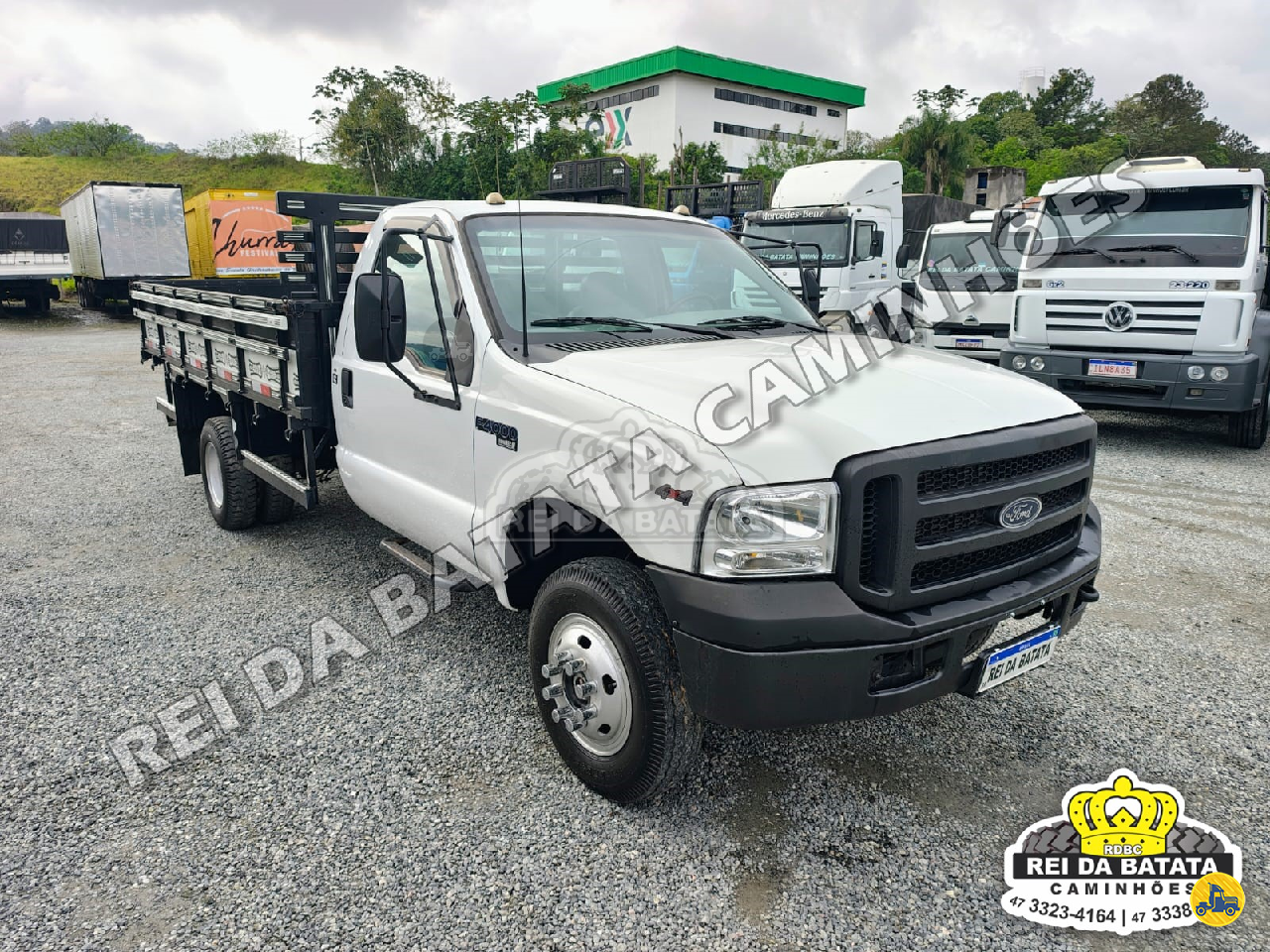 CAMINHAO FORD F4000 Carga Seca 3/4 4x4 Rei da Batata Caminhões BLUMENAU SANTA CATARINA SC