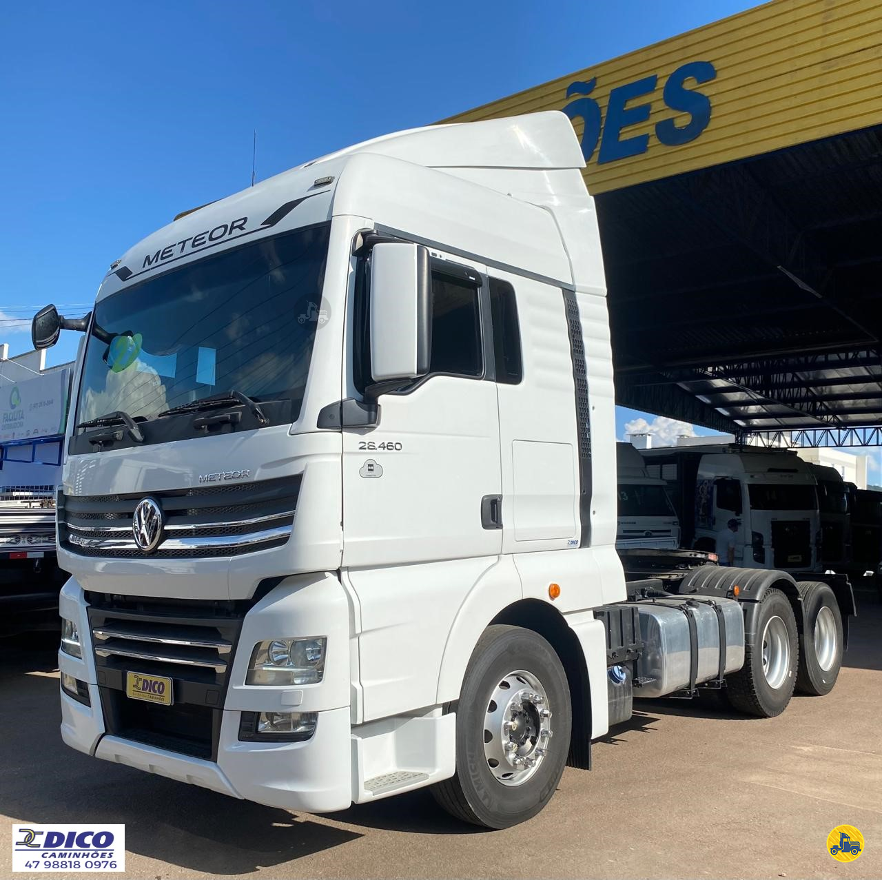 CAMINHAO VOLKSWAGEN VW 28460 Chassis Truck 6x2 Dico Caminhões RIO DO SUL SANTA CATARINA SC