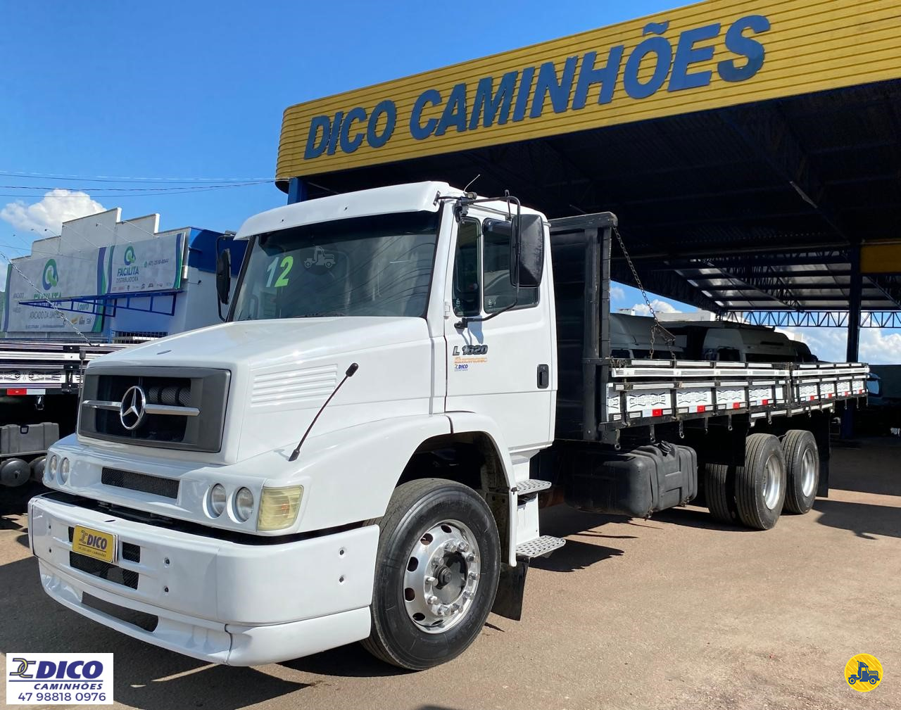CAMINHAO MERCEDES-BENZ MB 1620 Carga Seca Truck 6x2 Dico Caminhões RIO DO SUL SANTA CATARINA SC
