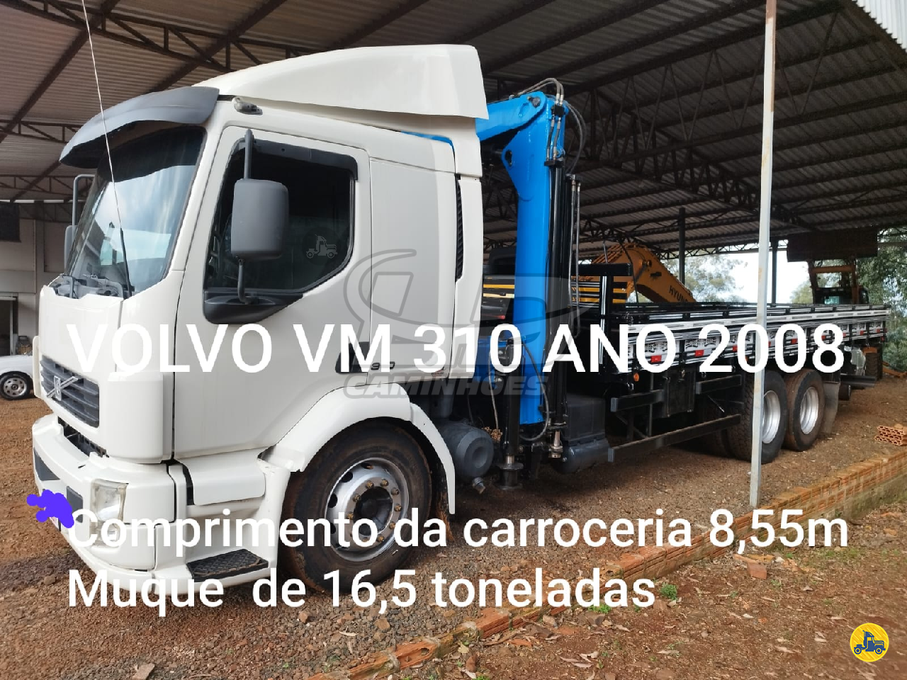 CAMINHAO VOLVO VOLVO VM 310 Munck Truck 6x2 LD Caminhões ENTRE-IJUIS RIO GRANDE DO SUL RS