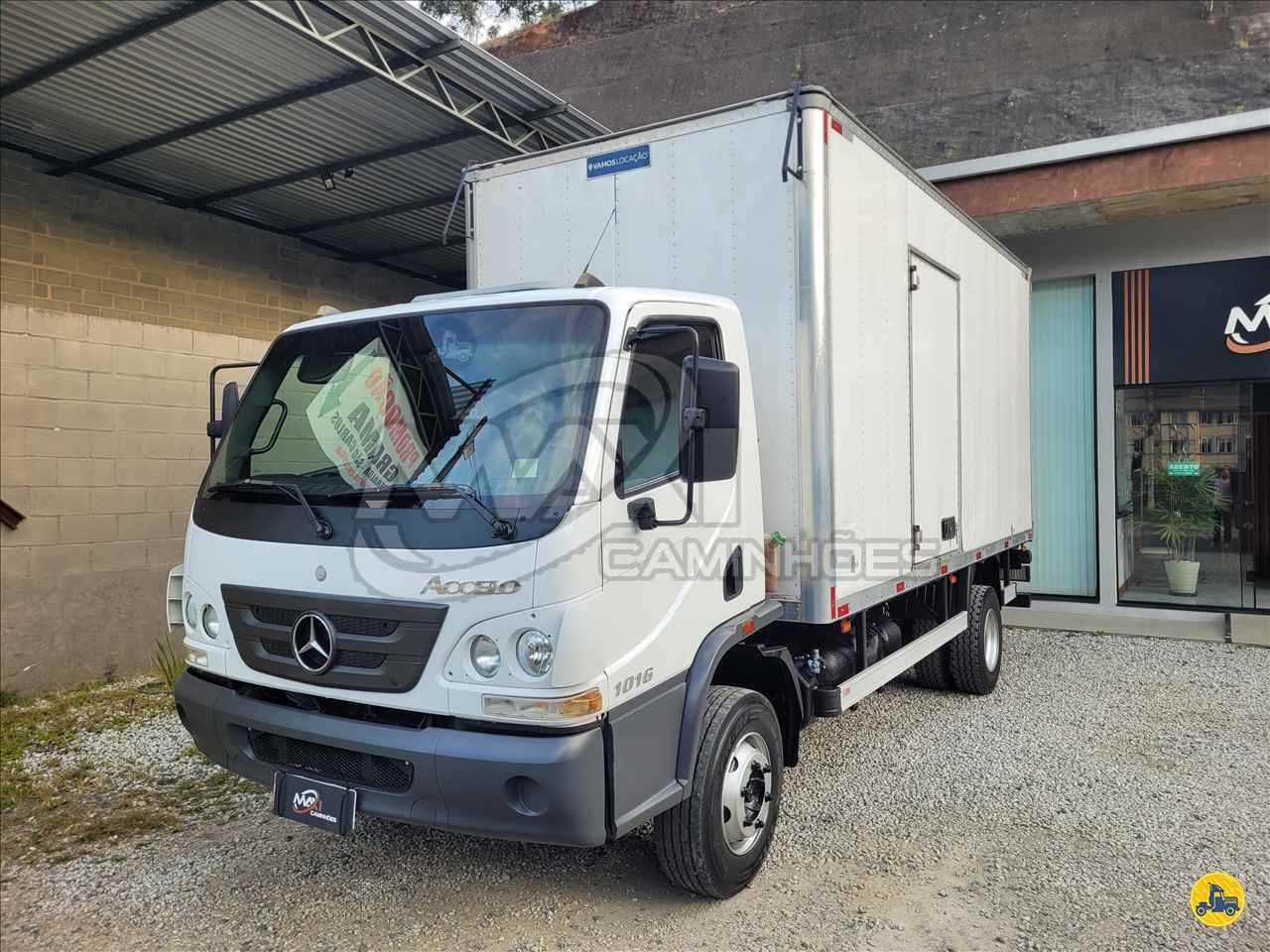 CAMINHAO MERCEDES-BENZ MB 1016 Baú Furgão 3/4 4x2 Maxi Caminhões TERESOPOLIS RIO DE JANEIRO RJ