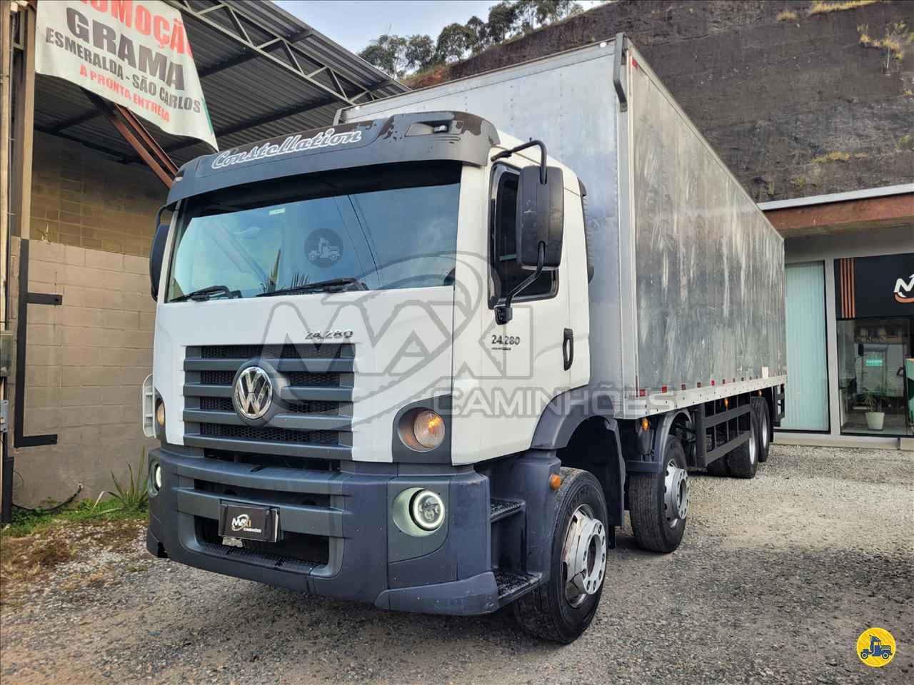 CAMINHAO VOLKSWAGEN VW 24280 Baú Furgão BiTruck 8x2 Maxi Caminhões TERESOPOLIS RIO DE JANEIRO RJ