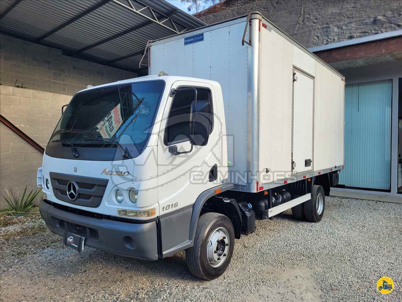 CAMINHAO MERCEDES-BENZ MB 1016 Baú Furgão 3/4 4x2 Maxi Caminhões TERESOPOLIS RIO DE JANEIRO RJ
