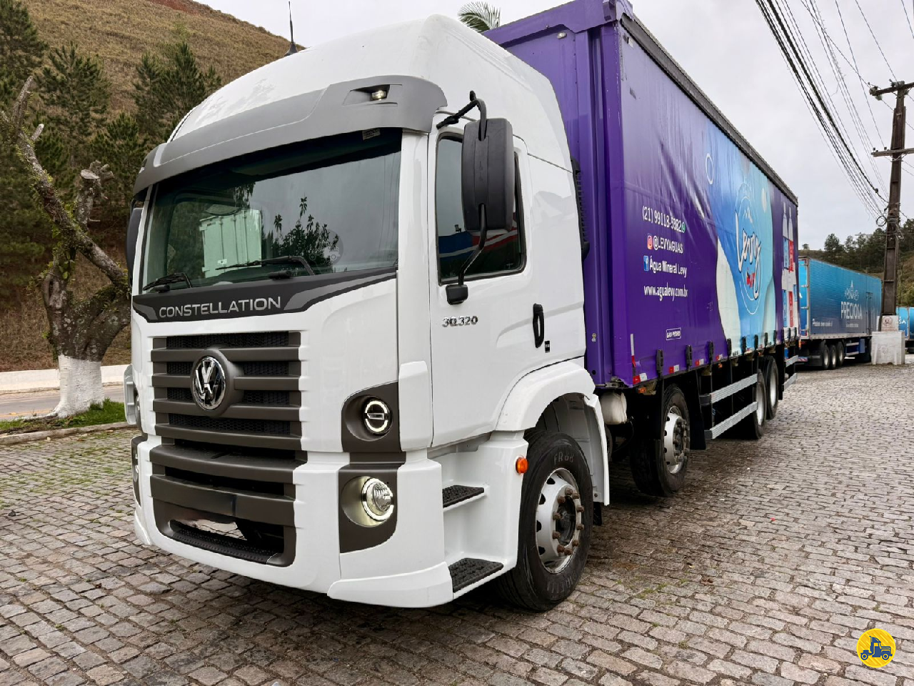 CAMINHAO VOLKSWAGEN VW 30320 Baú Sider BiTruck 8x2 Maxi Caminhões TERESOPOLIS RIO DE JANEIRO RJ