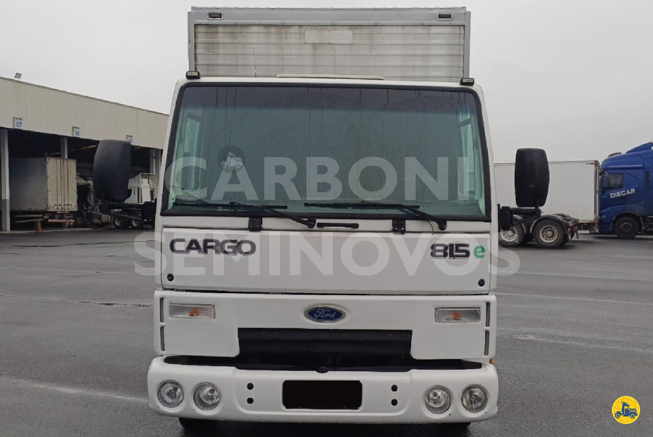 CAMINHAO FORD CARGO 815 Baú Furgão Toco 4x2 Carboni Iveco VIDEIRA SANTA CATARINA SC