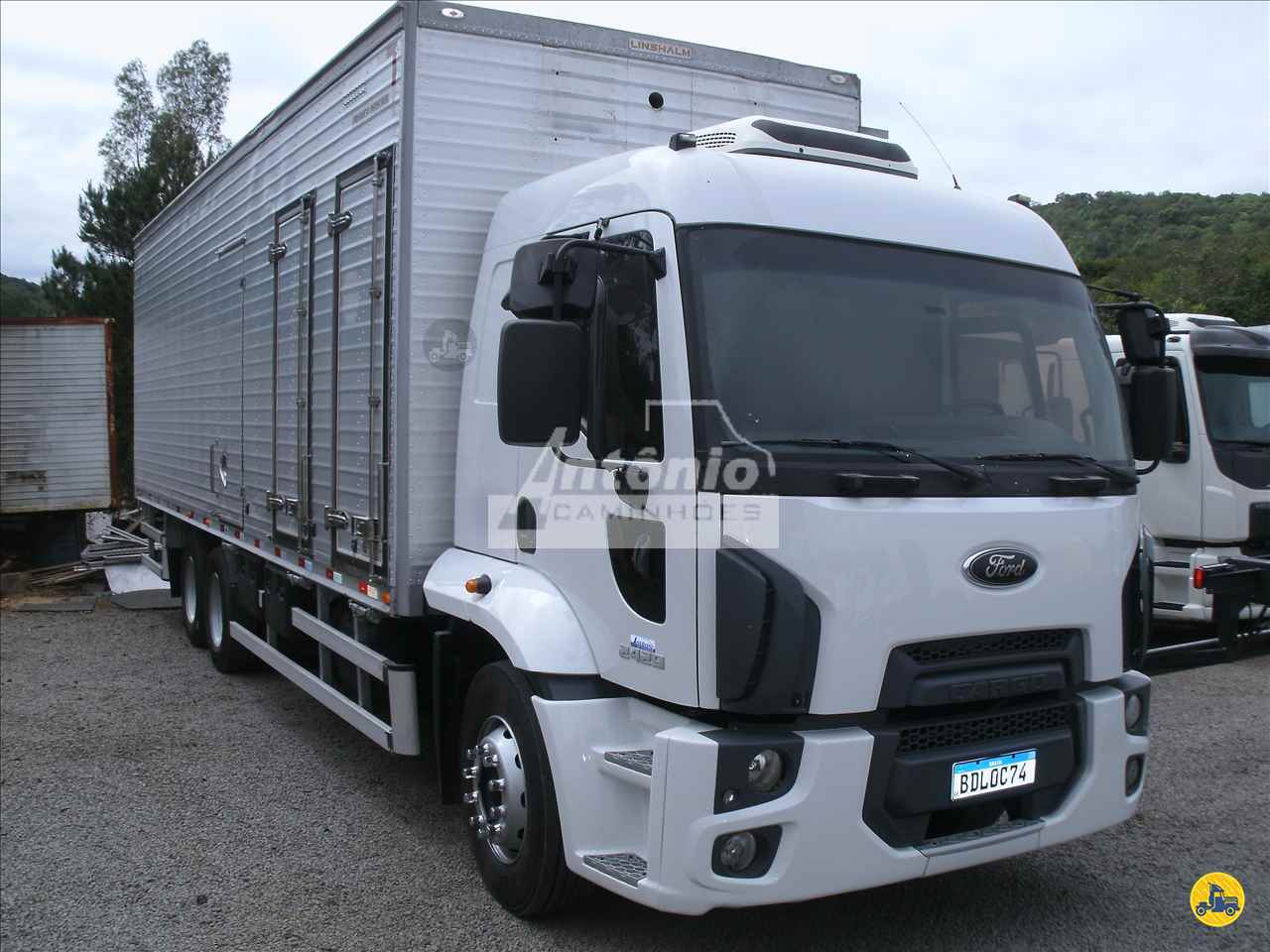 CAMINHAO FORD CARGO 2429 Baú Furgão Truck 6x2 Antônio Caminhões GARIBALDI RIO GRANDE DO SUL RS