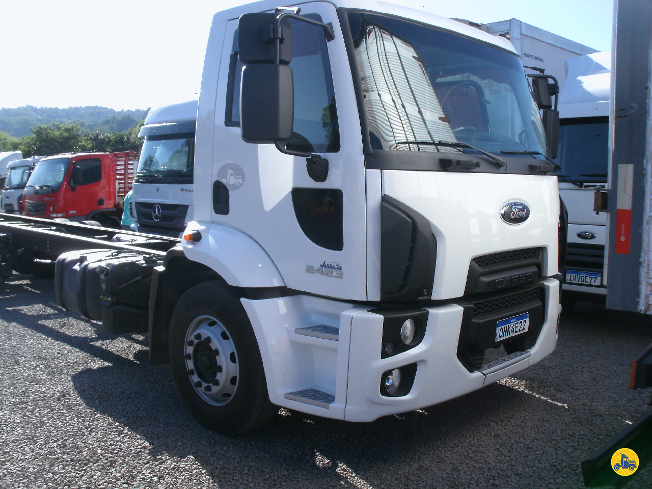 CAMINHAO FORD CARGO 2423 Chassis Truck 6x2 Antônio Caminhões GARIBALDI RIO GRANDE DO SUL RS