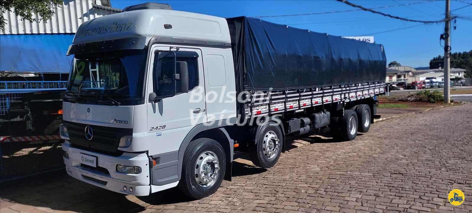 CAMINHAO MERCEDES-BENZ MB 2428 Graneleiro BiTruck 8x2 Bolsoni Veículos NOVA PRATA RIO GRANDE DO SUL RS