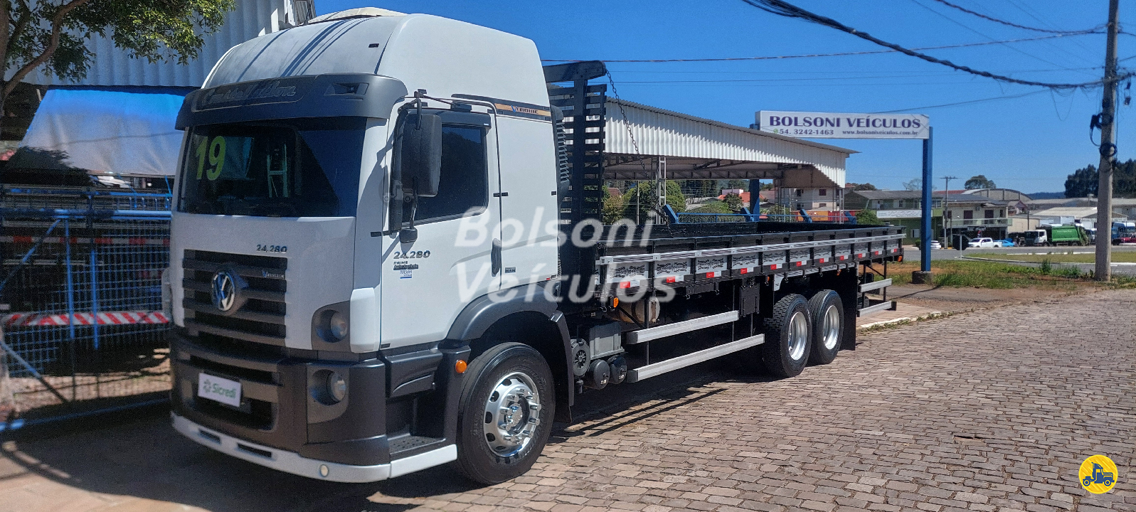 CAMINHAO VOLKSWAGEN VW 24280 Carga Seca Truck 6x2 Bolsoni Veículos NOVA PRATA RIO GRANDE DO SUL RS