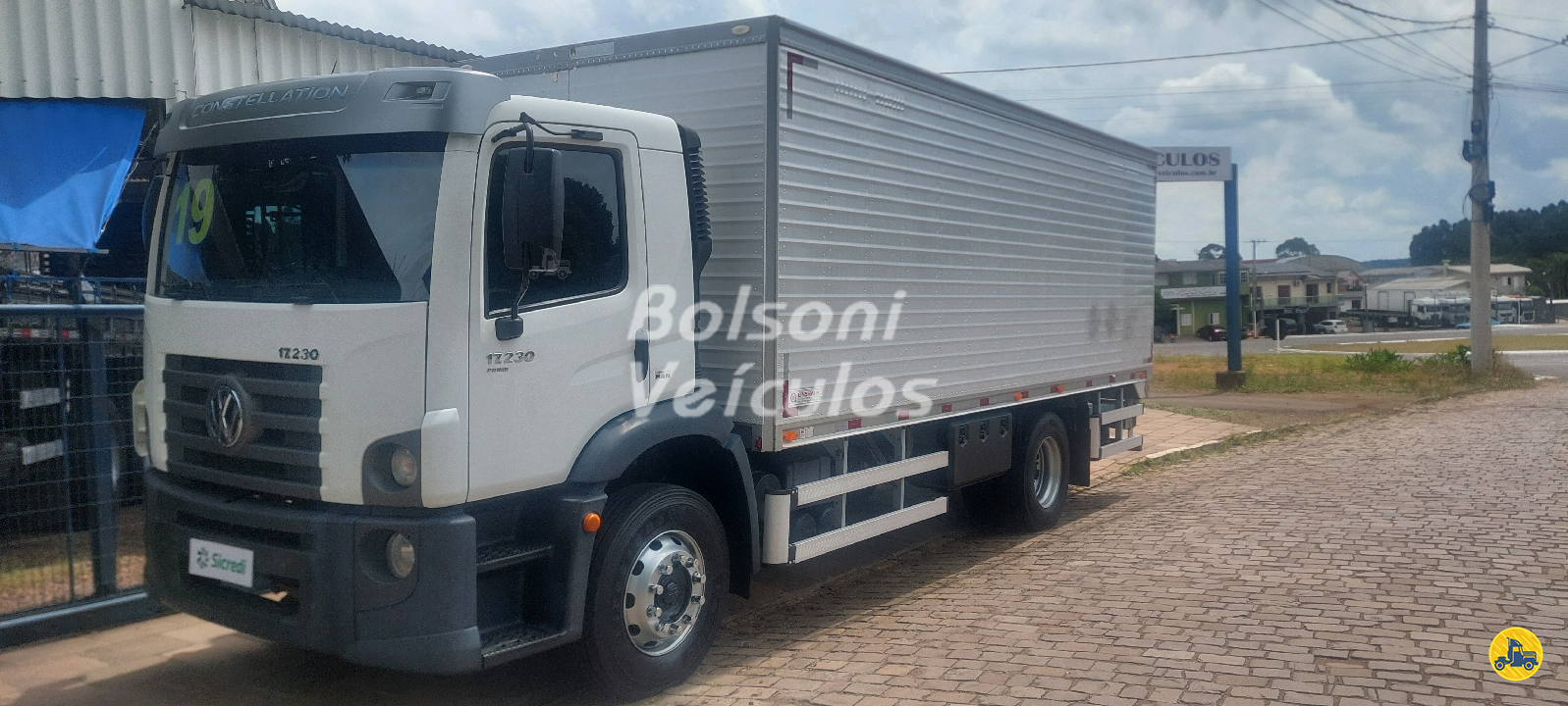 CAMINHAO VOLKSWAGEN VW 17230 Baú Furgão Toco 4x2 Bolsoni Veículos NOVA PRATA RIO GRANDE DO SUL RS