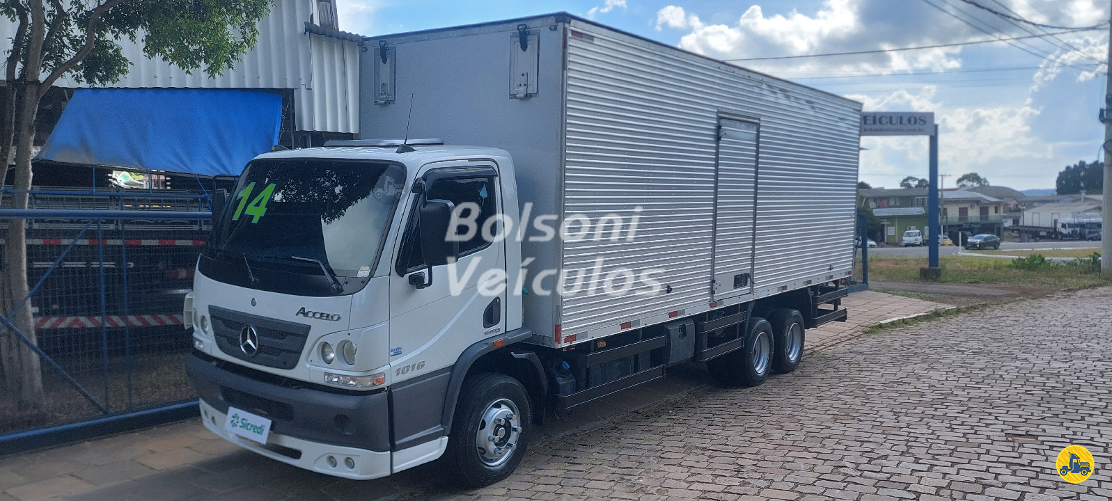 CAMINHAO MERCEDES-BENZ MB 1016 Baú Furgão 3/4 6x2 Bolsoni Veículos NOVA PRATA RIO GRANDE DO SUL RS