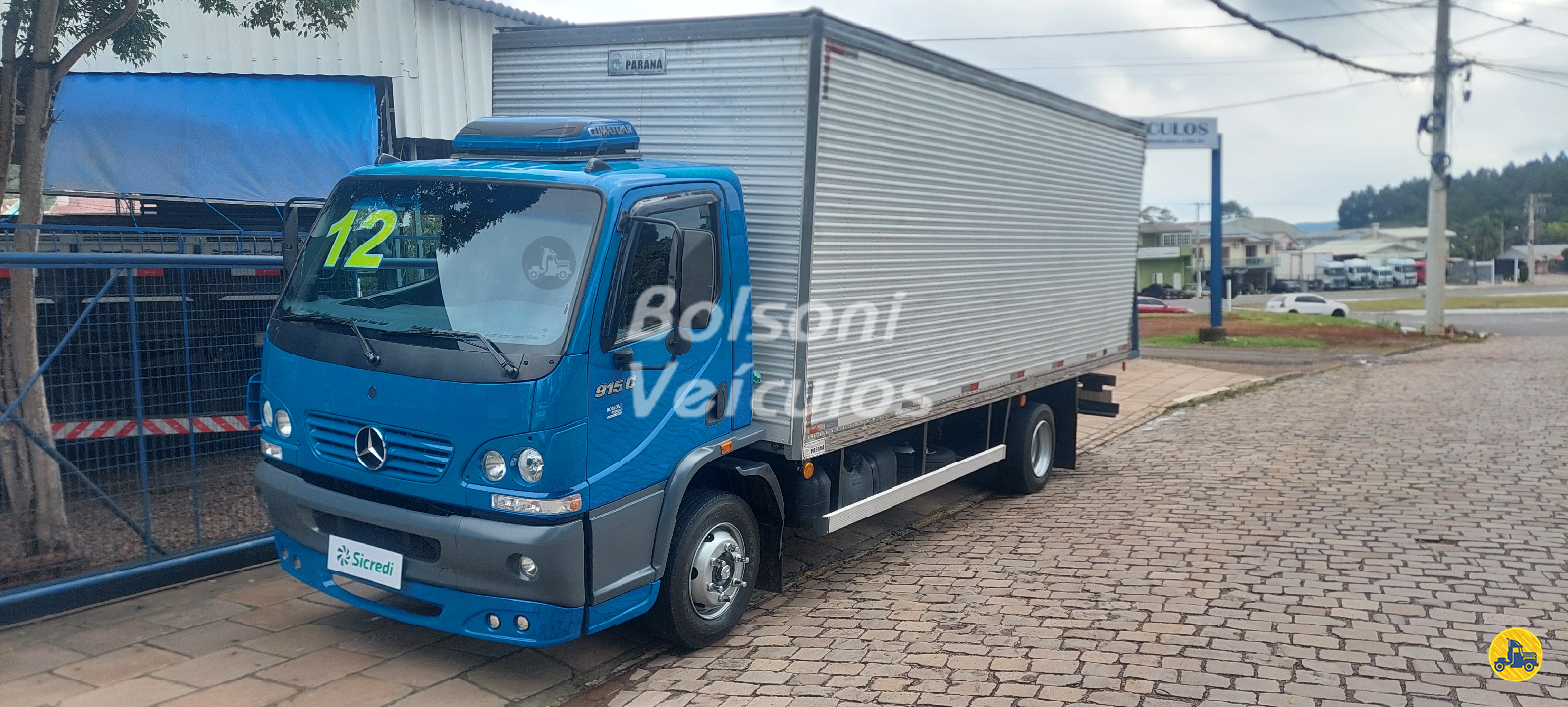 CAMINHAO MERCEDES-BENZ MB 915 Baú Furgão 3/4 4x2 Bolsoni Veículos NOVA PRATA RIO GRANDE DO SUL RS