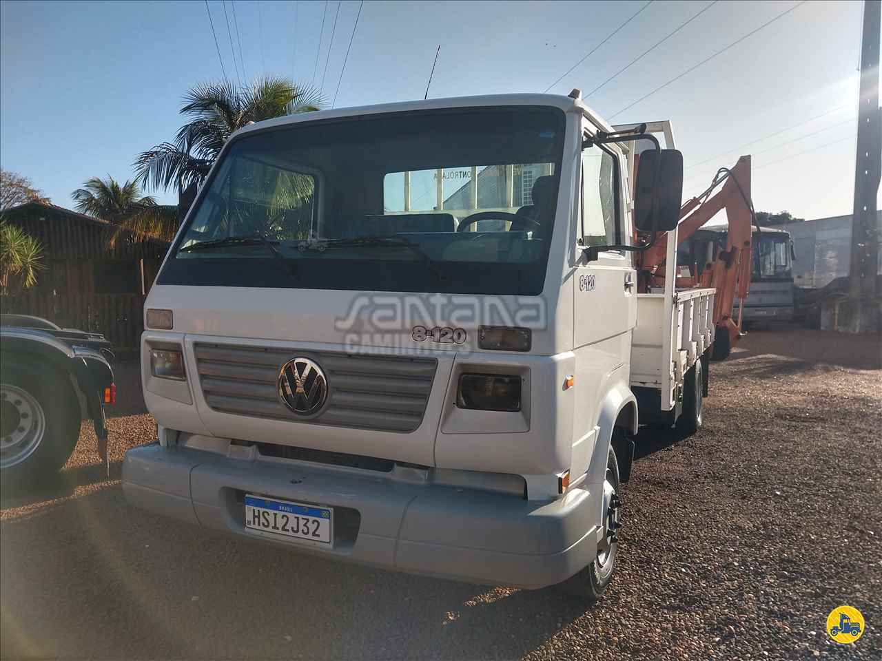 CAMINHAO VOLKSWAGEN VW 8120 Escavadeira Valetadeira Toco 4x2 Santana Caminhões DOURADOS MATO GROSSO DO SUL MS