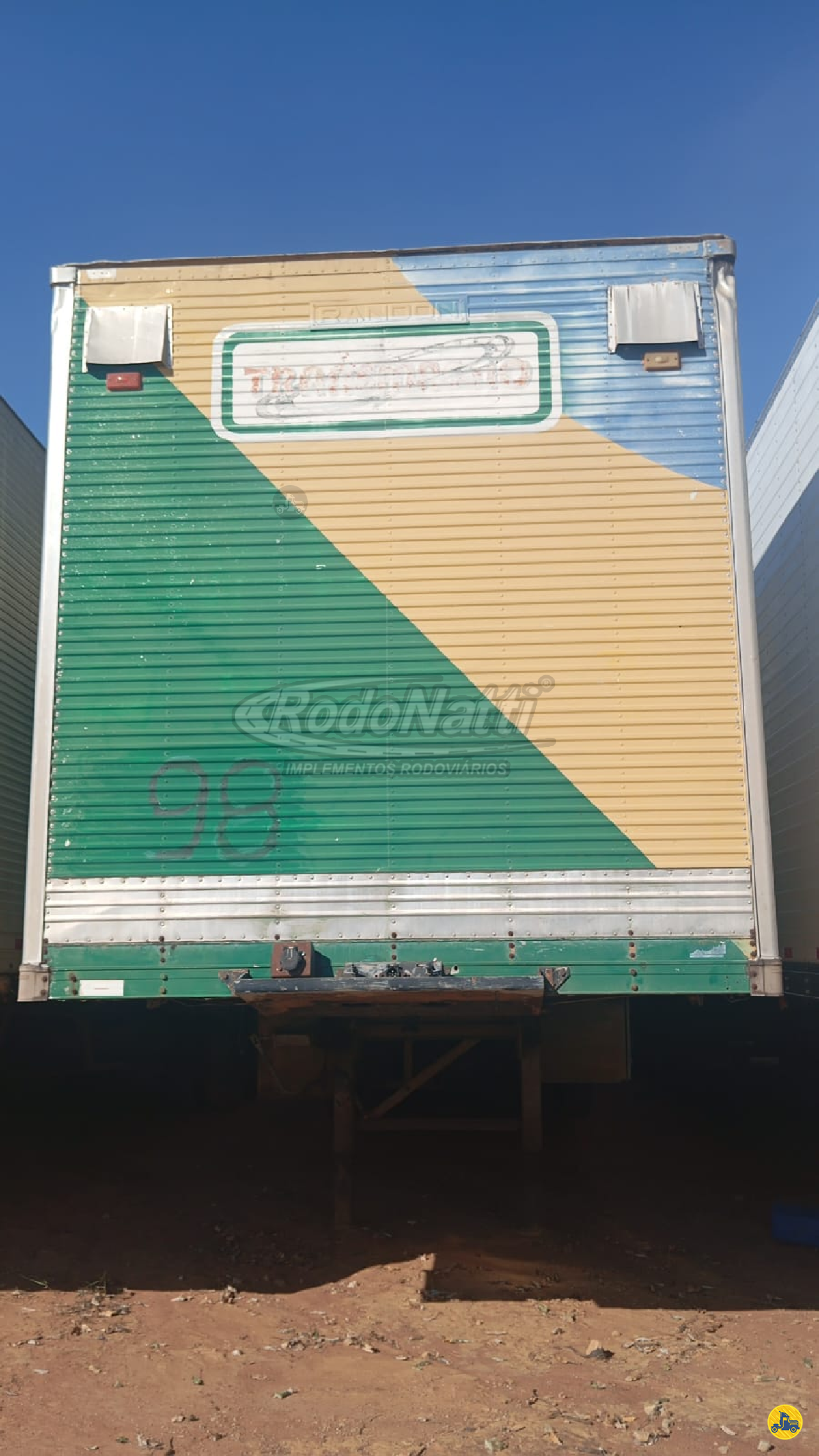 CARRETA SEMI-REBOQUE BAU FURGÃO Rodonatti  - Domínio GOIANIA GOIAS GO