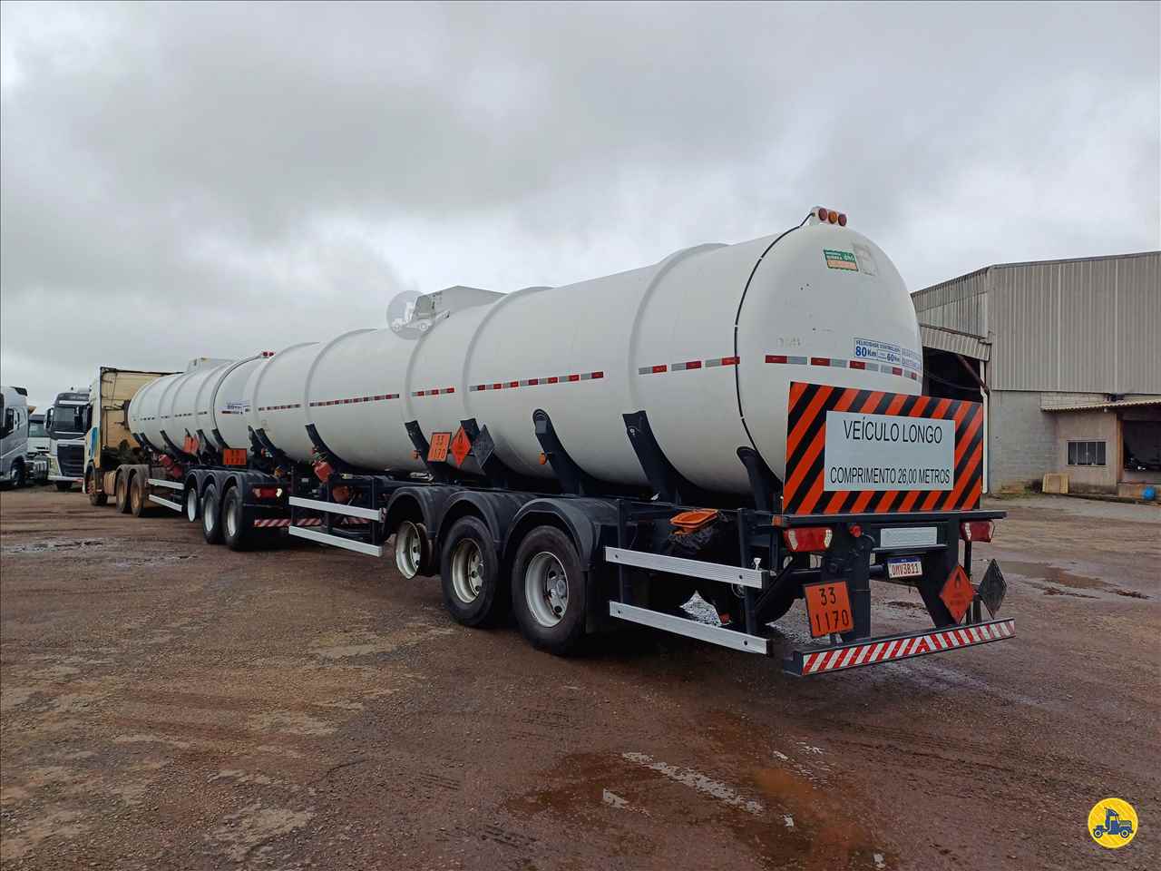 CARRETA BITREM 9 EIXOS TANQUE AÇO Debastiani Caminhões ANAPOLIS GOIAS GO
