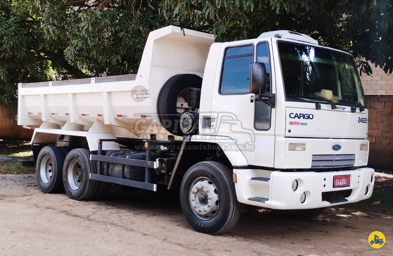 CAMINHAO FORD CARGO 2422 Caçamba Basculante Truck 6x2 Capital Caminhões - Implementos Rodoviários - Novos e Usados LUZIANIA GOIAS GO