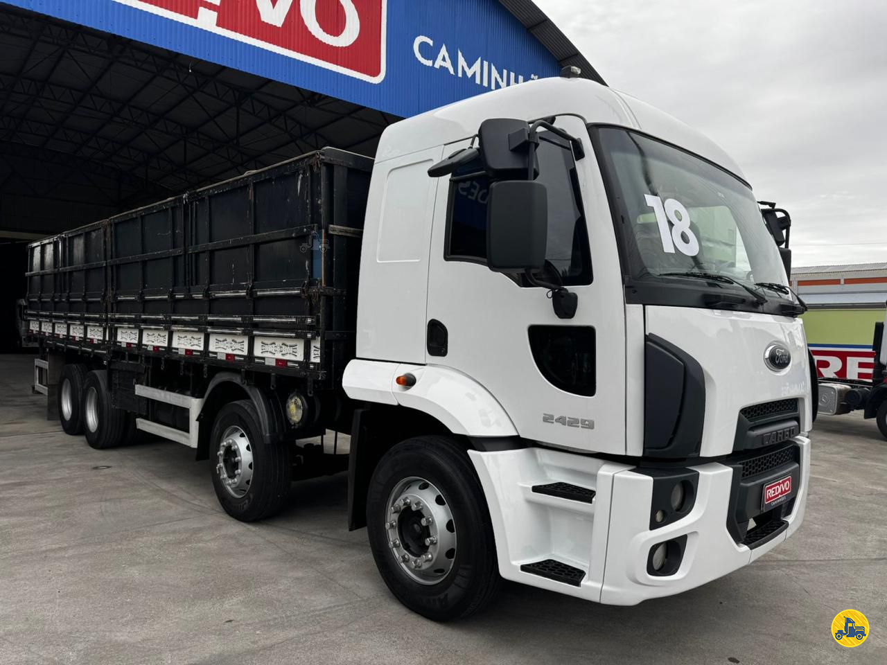CAMINHAO FORD CARGO 2429 Graneleiro BiTruck 8x2 Redivo Caminhões TUBARAO SANTA CATARINA SC