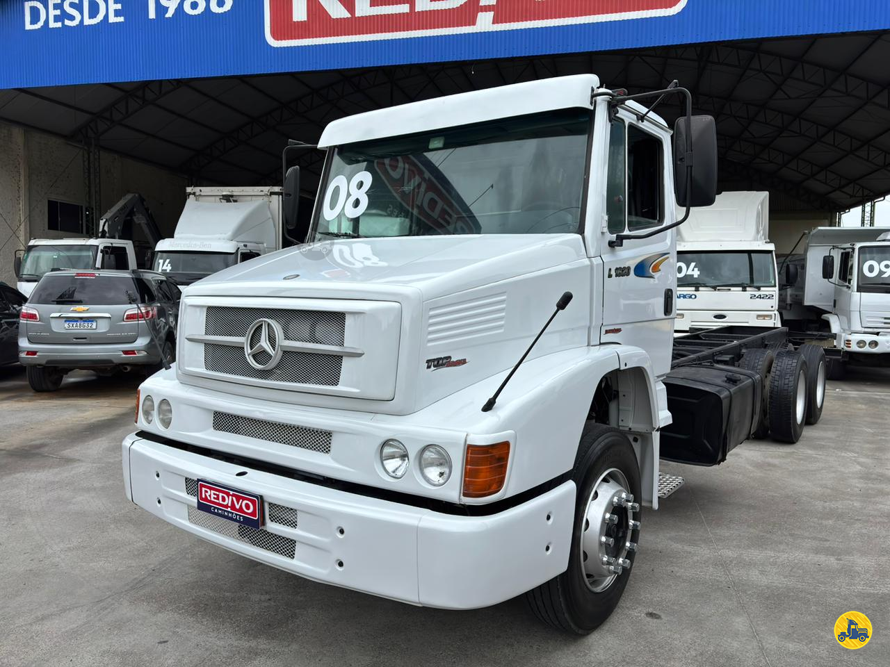 CAMINHAO MERCEDES-BENZ MB 1620 Chassis Truck 6x2 Redivo Caminhões TUBARAO SANTA CATARINA SC
