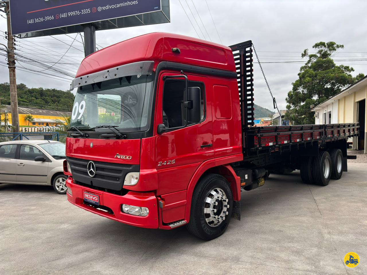 CAMINHAO MERCEDES-BENZ MB 2425 Carga Seca Truck 6x2 Redivo Caminhões TUBARAO SANTA CATARINA SC