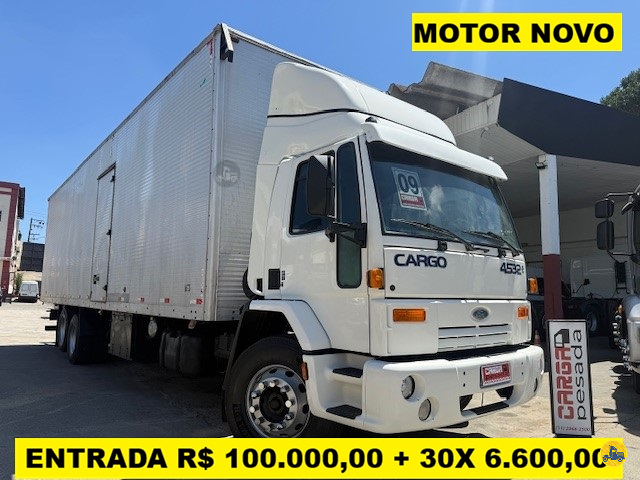 CAMINHAO FORD CARGO 4532 Baú Furgão Truck 6x2 Carga Pesada Caminhões SAO PAULO SÃO PAULO SP