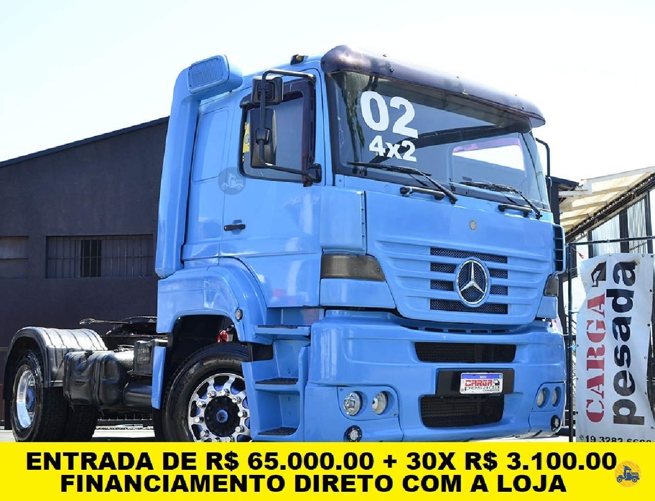 CAMINHAO MERCEDES-BENZ MB 1938 Cavalo Mecânico Cavalo 4x2 Carga Pesada Caminhões SAO PAULO SÃO PAULO SP