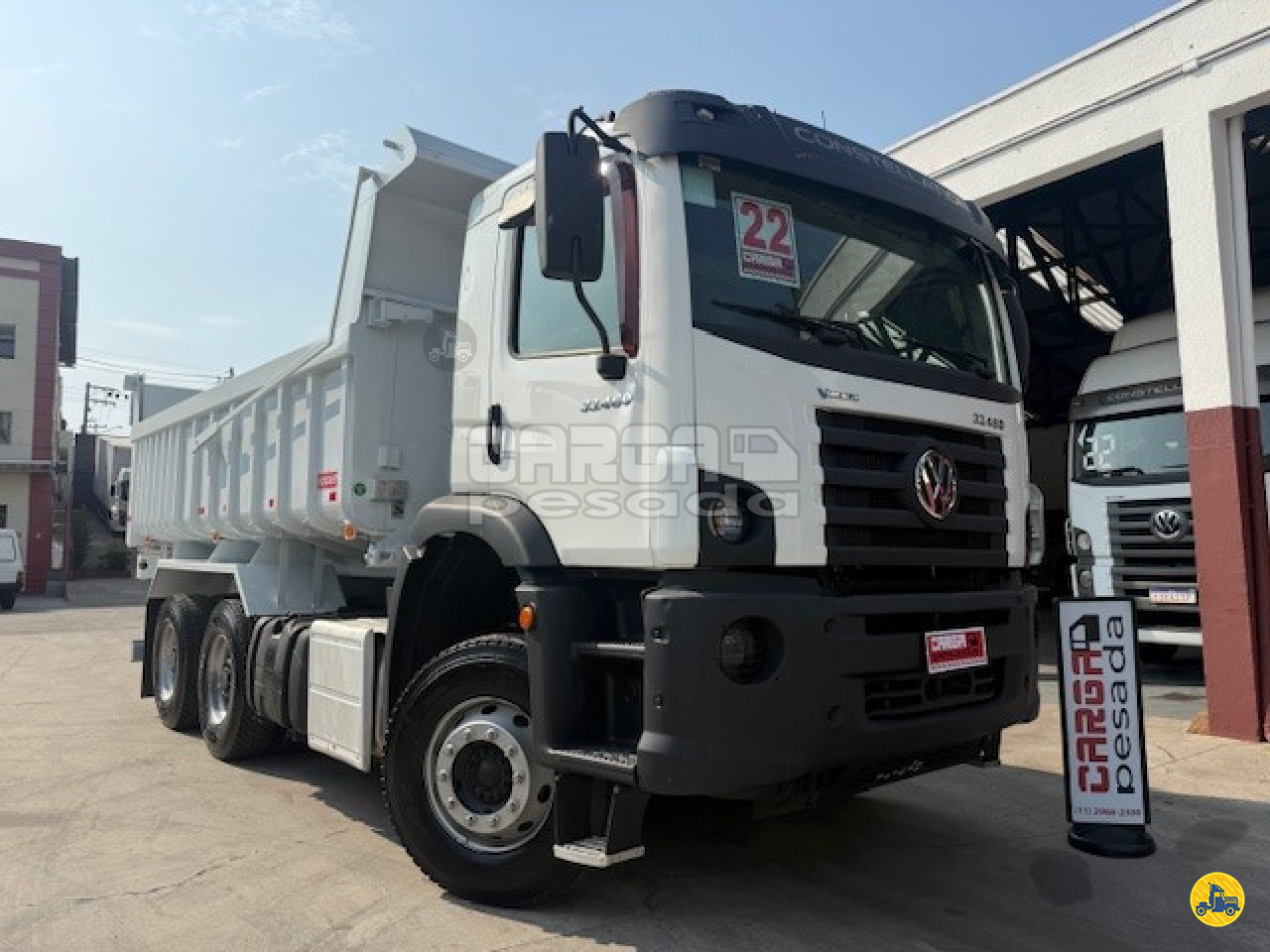 CAMINHAO VOLKSWAGEN VW 33460 Caçamba Basculante Truck 6x4 Carga Pesada Caminhões SAO PAULO SÃO PAULO SP