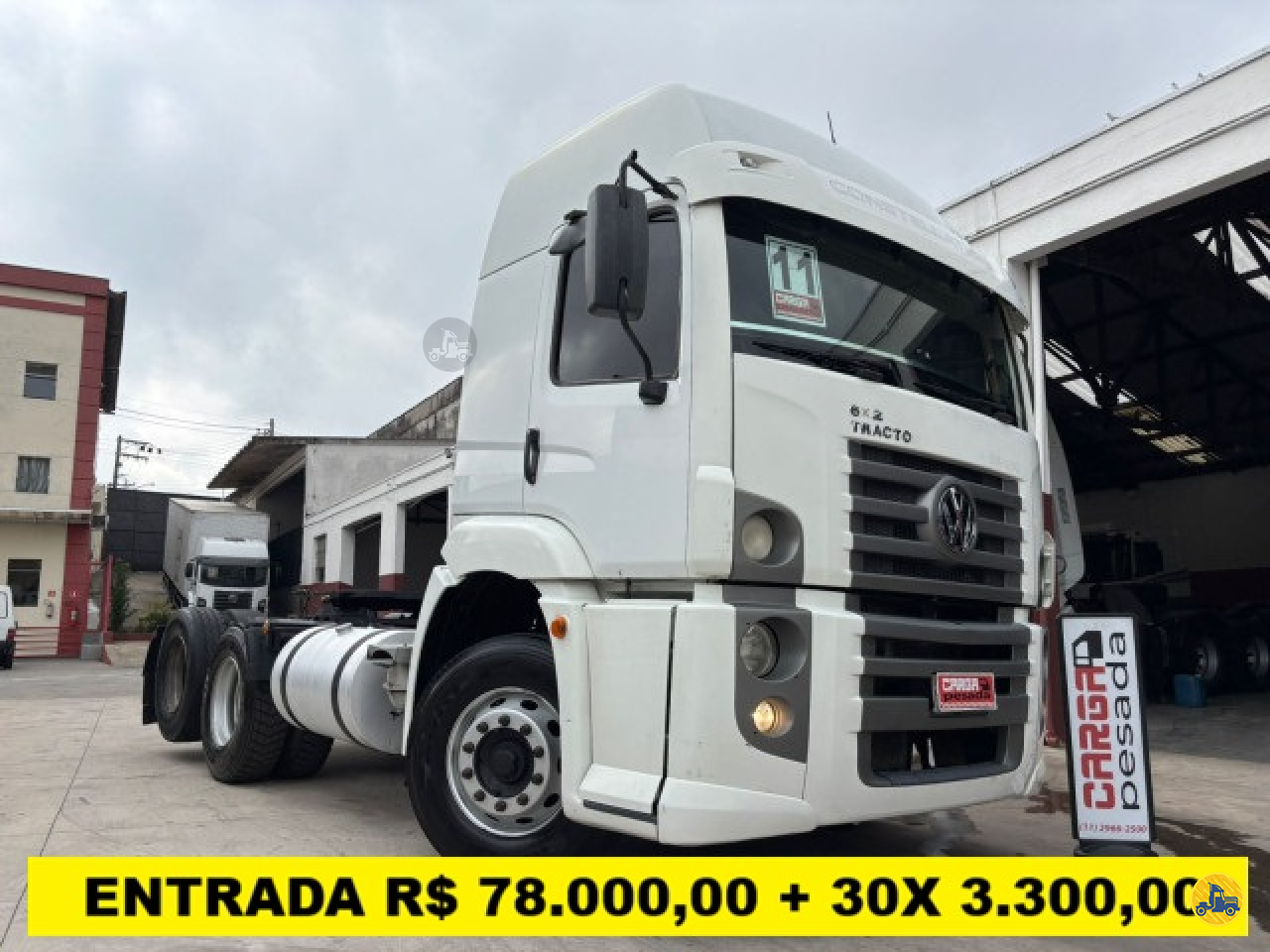 CAMINHAO VOLKSWAGEN VW 25370 Cavalo Mecânico Cavalo 6x2 Carga Pesada Caminhões SAO PAULO SÃO PAULO SP