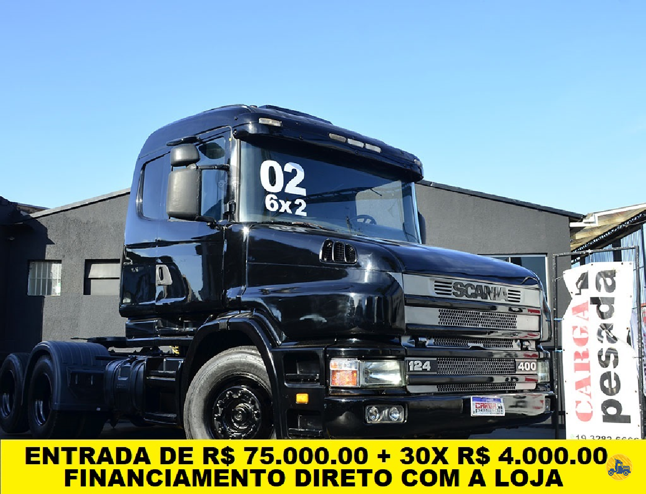 CAMINHAO SCANIA SCANIA 124 400 Cavalo Mecânico Cavalo 6x2 Carga Pesada Caminhões SAO PAULO SÃO PAULO SP