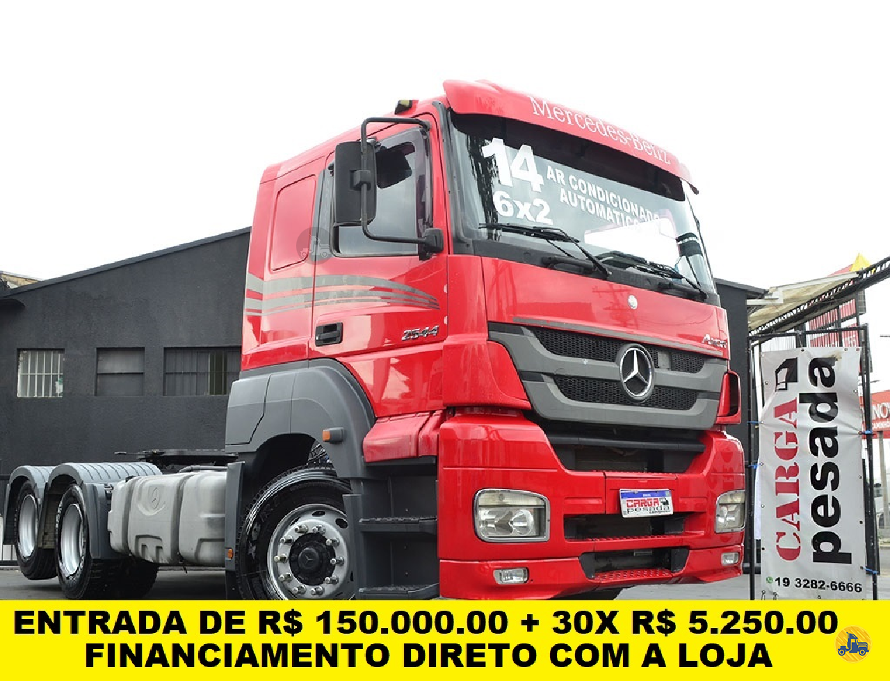 CAMINHAO MERCEDES-BENZ MB 2544 Cavalo Mecânico Cavalo 6x2 Carga Pesada Caminhões SAO PAULO SÃO PAULO SP