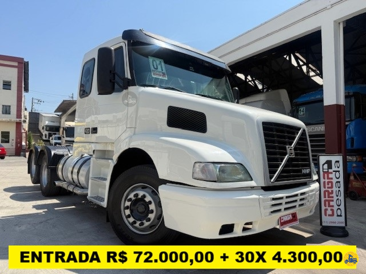 CAMINHAO VOLVO VOLVO NH12 420 Cavalo Mecânico Cavalo 6x2 Carga Pesada Caminhões SAO PAULO SÃO PAULO SP