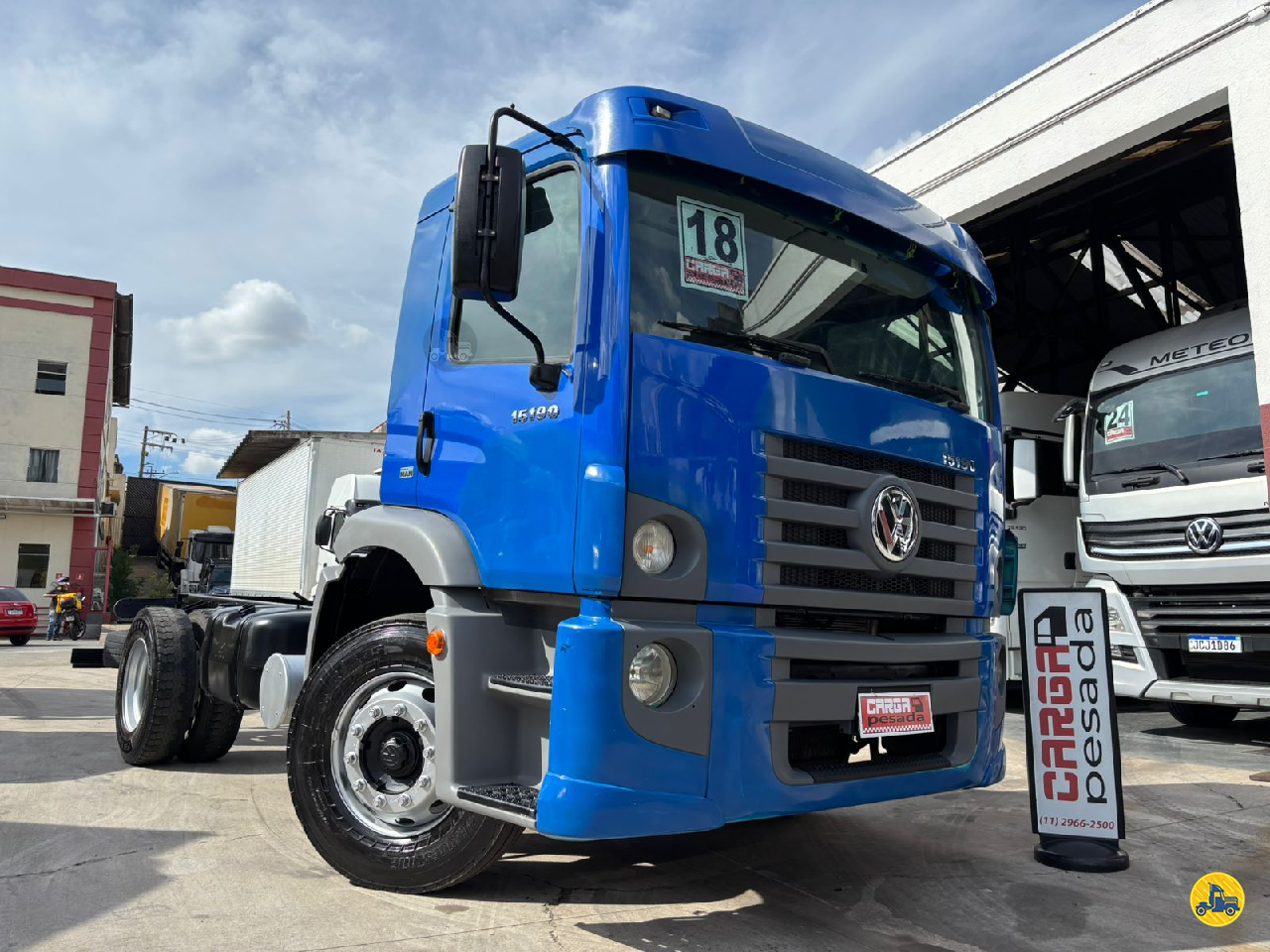 CAMINHAO VOLKSWAGEN VW 15190 Chassis Toco 4x2 Carga Pesada Caminhões SAO PAULO SÃO PAULO SP