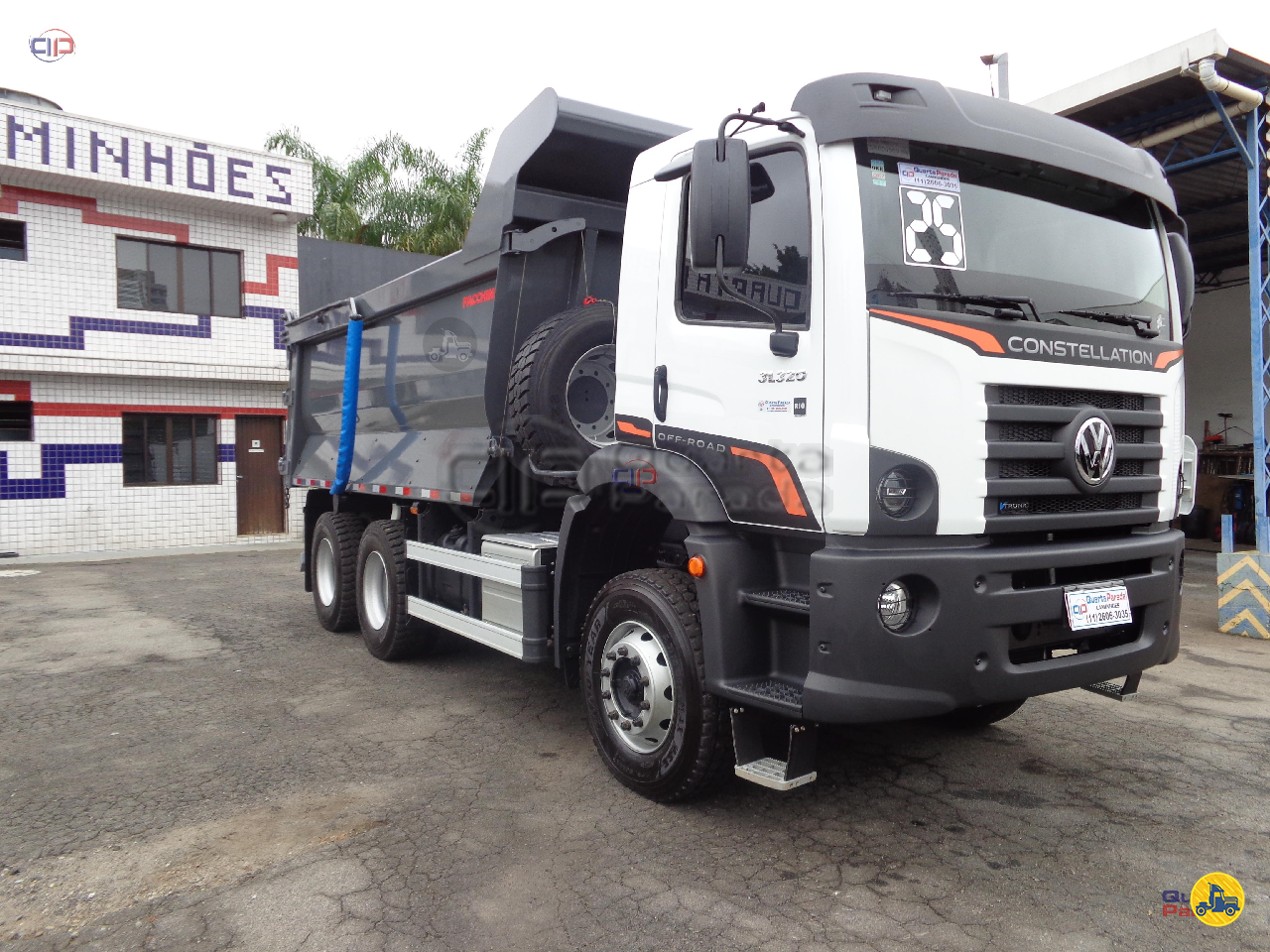 CAMINHAO VOLKSWAGEN VW 31320 Caçamba Basculante Truck 6x4 Quarta Parada Caminhões SAO PAULO SÃO PAULO SP