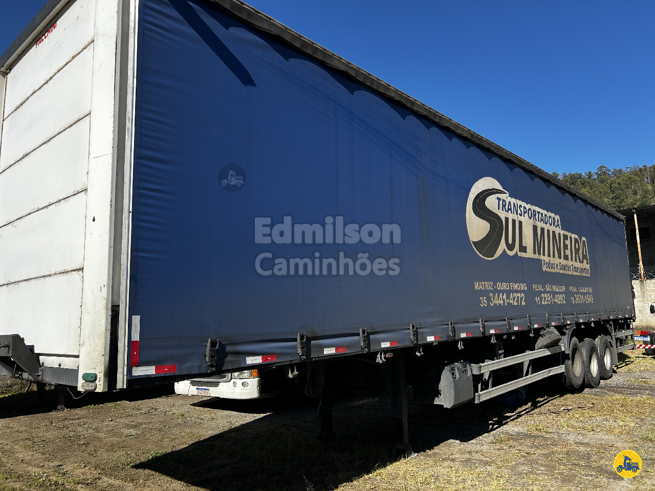 CARRETA SEMI-REBOQUE BAU SIDER Reta Edmilson Caminhões Itajubá MG ITAJUBA MINAS GERAIS MG