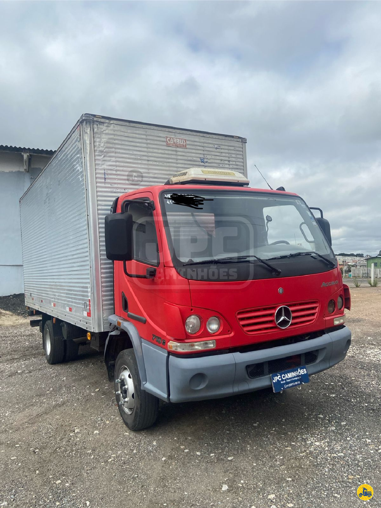 CAMINHAO MERCEDES-BENZ MB 715 Baú Furgão 3/4 4x2 JPC Caminhões CURITIBA PARANÁ PR