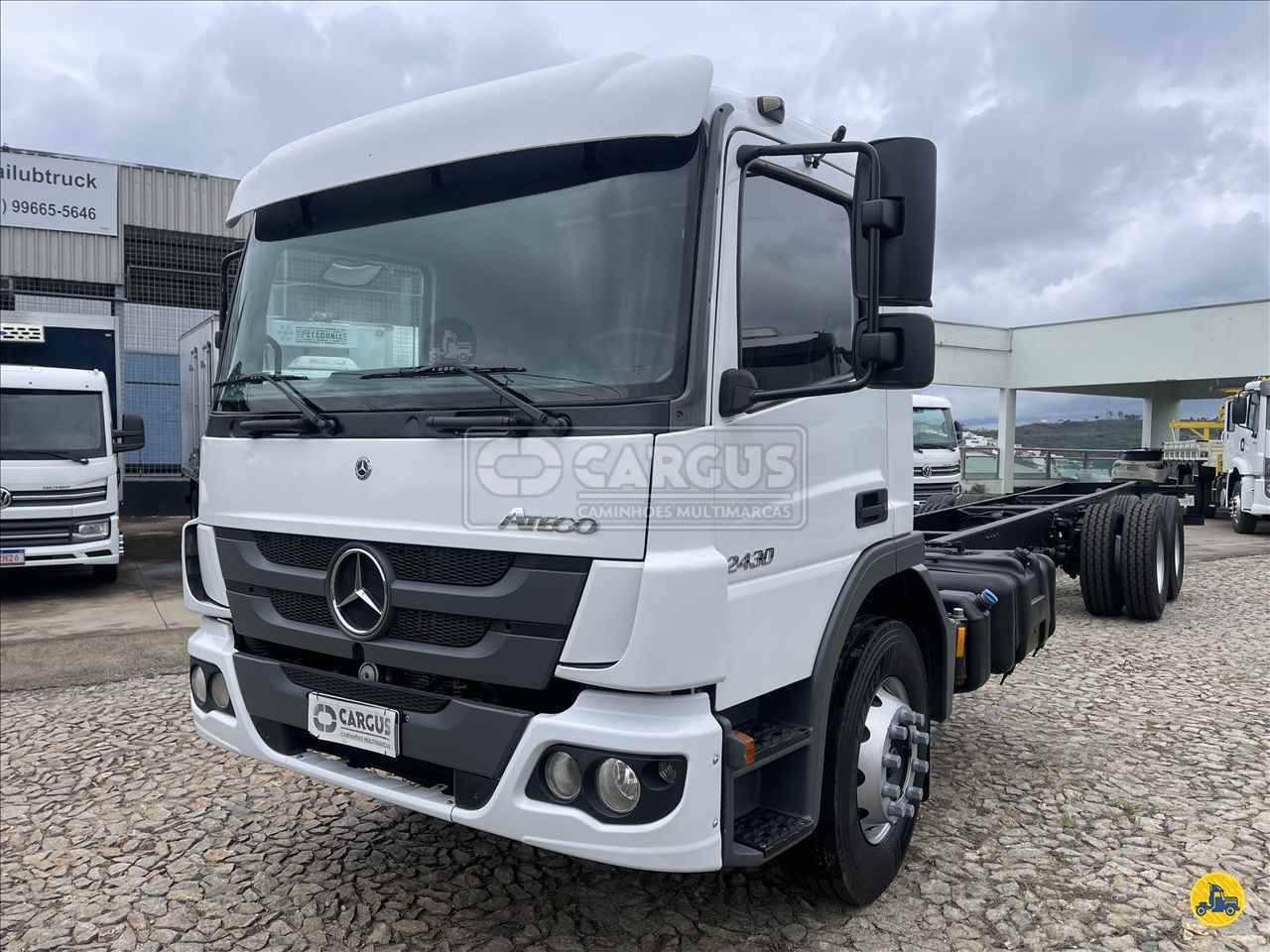 CAMINHAO MERCEDES-BENZ MB 2430 Chassis Truck 6x2 Cargus Caminhões Multimarcas PARA DE MINAS MINAS GERAIS MG