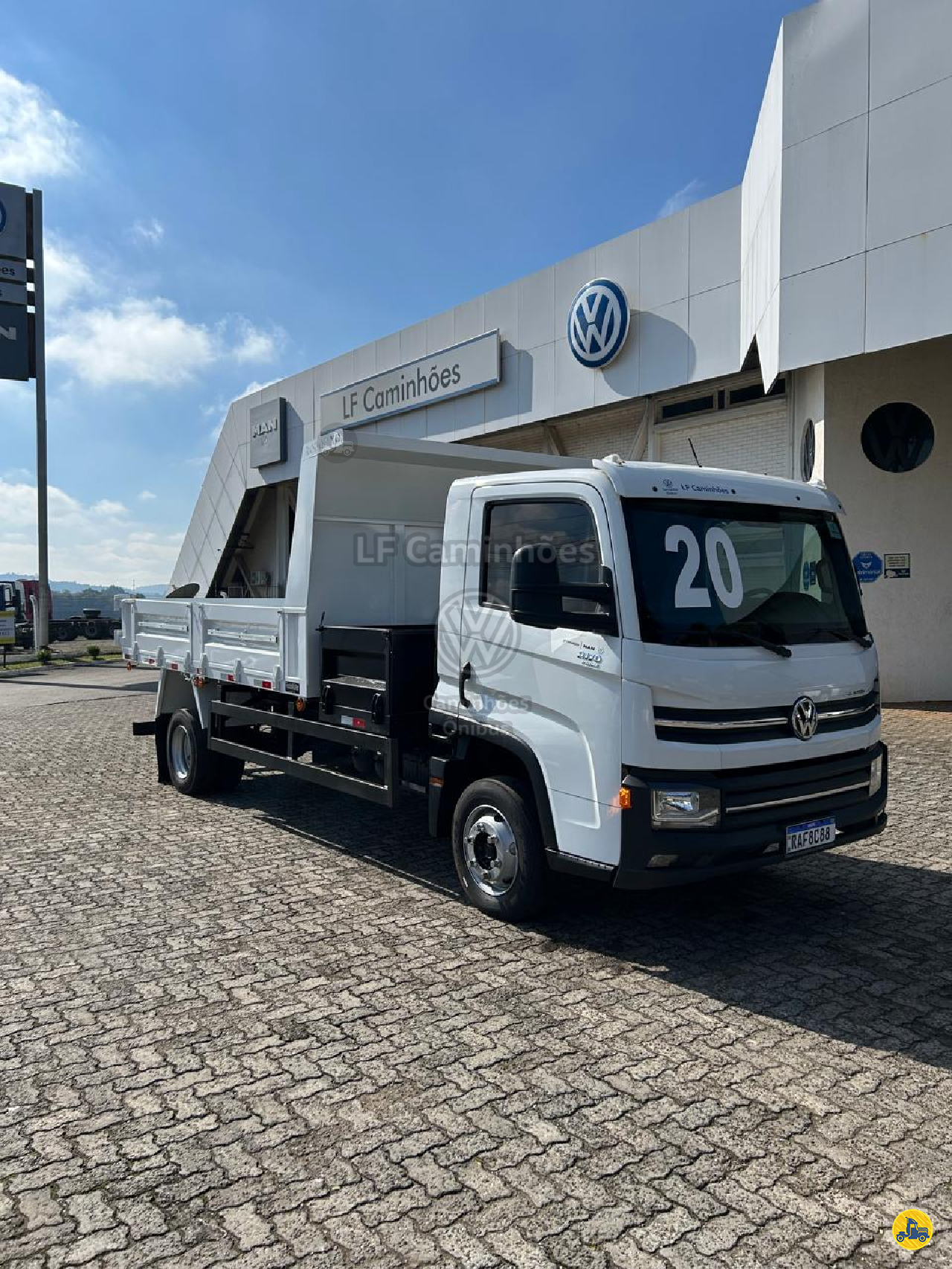 CAMINHAO VOLKSWAGEN VW 9170 Caçamba Basculante 3/4 4x2 L.F. Caminhoes - VW CHAPECO SANTA CATARINA SC