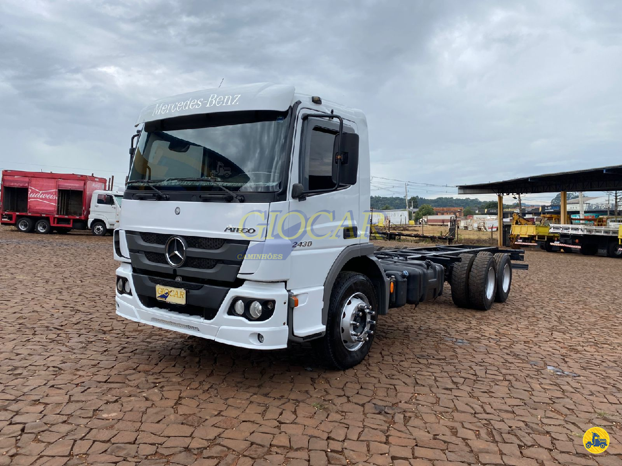 CAMINHAO MERCEDES-BENZ MB 2430 Chassis Truck 6x2 Giocar Caminhões PATO BRANCO PARANÁ PR