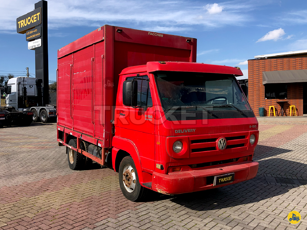 CAMINHAO VOLKSWAGEN VW 9150 Baú Bebidas Cavalo 4x2 Trucket Caminhões CURITIBA PARANÁ PR