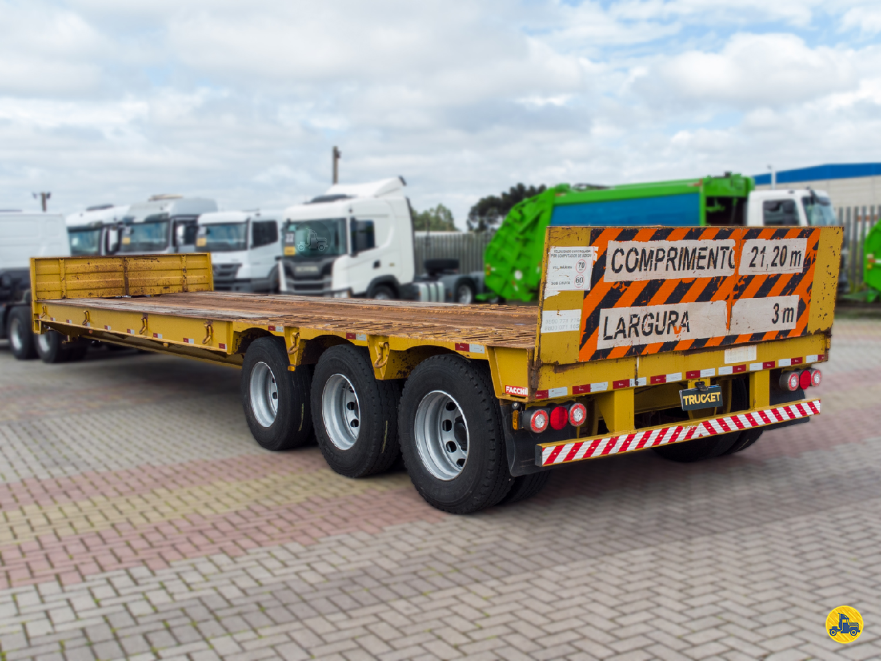 CARRETA SEMI-REBOQUE PRANCHA Reta Trucket Caminhões CURITIBA PARANÁ PR